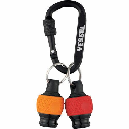 【SALE価格】VESSEL ボールクイックキャッチャー2個組(レッド・イエロー) カラビナ付き  ( QB-22K2RY ) | 