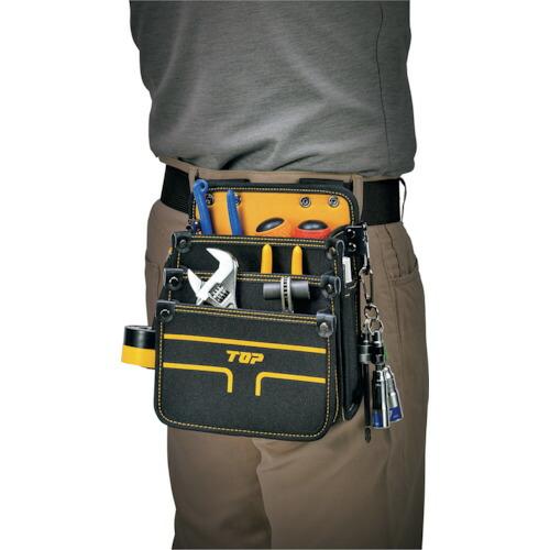 【SALE価格】TOP 電工用腰袋3段タイプ(中) ( TPD-301M ) トップ工業(株) |  | 01