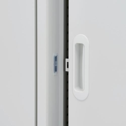 TRUSCO TZ型防錆強化保管庫 スチール引違 ラッチ付 W900XD450X720 ホワイト色 ( TZWS-7 ) トラスコ中山(株) |  | 02