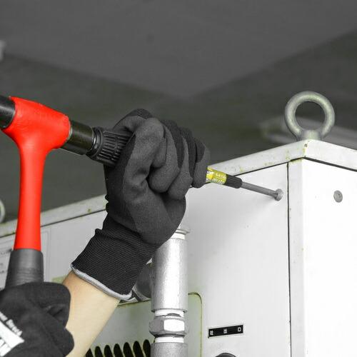 アネックス グリップドライバー ビスブレーカードライバー ワニドラ 刃先+2×軸長100mm 全長219mm ( 3980-2-100 ) (株)兼古製作所 |  | 03