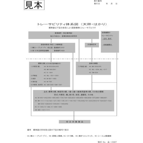 A＆D ( エー・アンド・デイ )　防塵・防水型中量級天びん　ＧＦ−１０２０２Ｍ　一般校正付き ( GF10202M-00A00 ) (メーカー取寄)_3