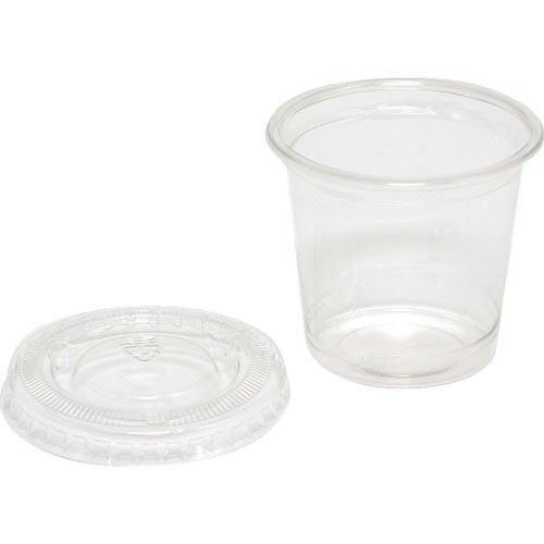 HEIKO 透明カップ A-PET 1オンス 蓋セット  50セット入り ( 004525000 ) (株)シモジマ | 