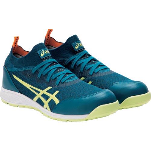 ASICS ウィンジョブ CP213 TS ディープシーティール×グローイエロー 30.0cm ( 1271A052.400-30.0 ) アシックスジャパン(株) | 