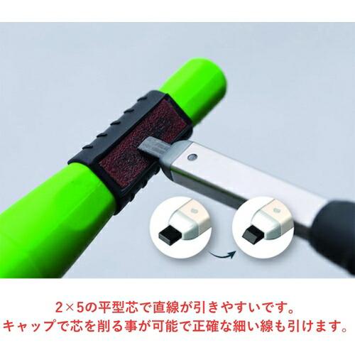 ピカマーカー ( Pica　Marker )　建築用シャープペンシルＢＩＧ　Ｄｒｙ　平型芯２×５ｍｍ　黒２Ｂ ( 6060 ) |  | 02