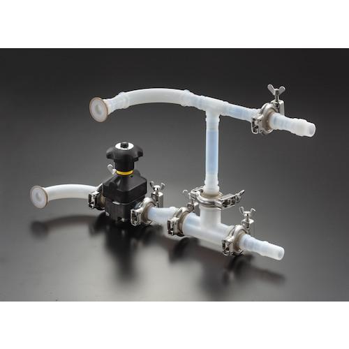 フロンケミカル　フッ素樹脂（ＰＦＡ）ヘルール×タケノコジョイント１０Ａ ( NR2121-002 )_1