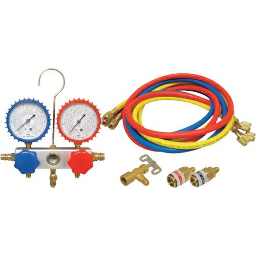 アストロプロダクツ HFC-134a マニホールドゲージ  ( 2007000011140 ) | 