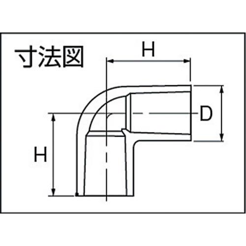 エスロン HI-TS継手エルボ 50 ( HIL50 ) |  | 01