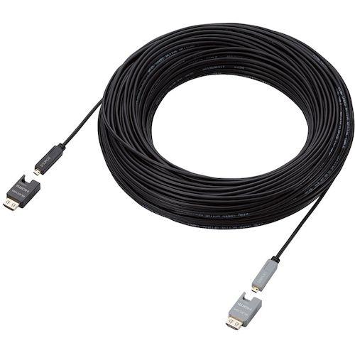 ELECOM ( エレコム )　長尺ＨＤＭＩケーブル　アクティブオプティカル　７０ｍ ( DH-HDLOB70BK ) (メーカー取寄)_1