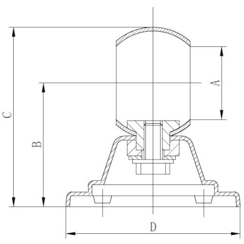 TRUSCO ステンレスブラケット Φ25 通 ( TCRBS-25T ) トラスコ中山(株) |  | 01