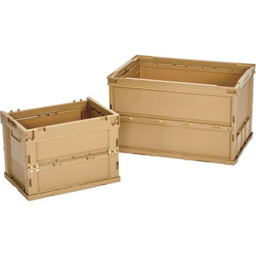 TRUSCO ( トラスコ中山 ) オリコン 薄型折りたたみコンテナ 50L