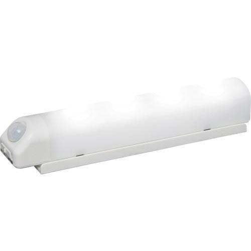 IRIS 522487 乾電池式LED屋内センサーライト ホワイト ウォールタイプ 昼白色 ( BSL40WN-WV2 ) アイリスオーヤマ(株) | 