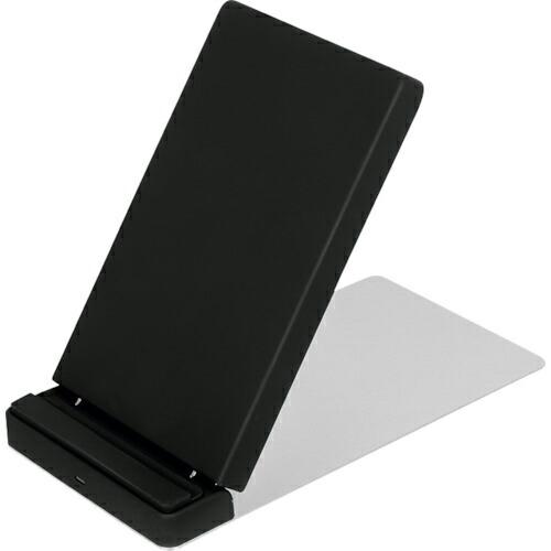 オウルテック Qiワイヤレス充電器 スタンドタイプ ブラック ( OWL-QI10W04-BK ) (株)オウルテック | 