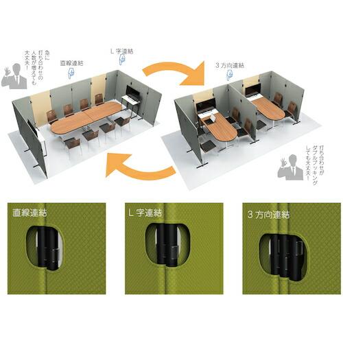 TOKIO フリージョイントパネル 横幅750mm×奥行き22mm×高さ1500mm