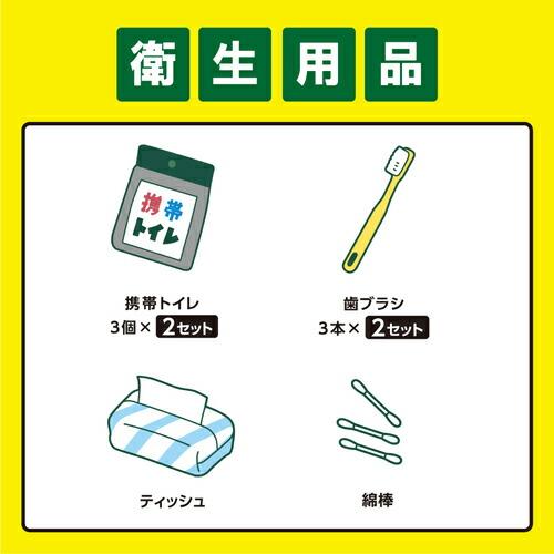 IRIS 298613 防災セット 2人用35点 ( BS2-35 ) アイリスオーヤマ(株) |  | 03