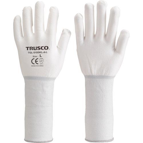 【SALE価格】TRUSCO 【売切廃番】 ホワイトHPPEインナー手袋ロング L ( TGL-5100KL-A-L ) トラスコ中山(株) | 