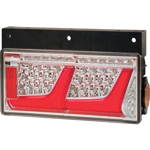KOITO 右 レッドVer シーケンシャルターン トラック用オールLEDリアコンビネーションランプ 2連タイプ ( LEDRCL-24R2S ) (株)小糸製作所 (メーカー取寄) | 