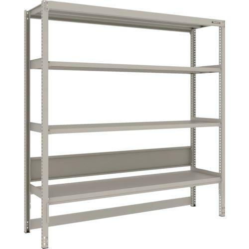 TRUSCO スチールラック M2型軽中量棚 台車天板収納型 1760X450XH1800 4段 単体 (M2-DB6644)