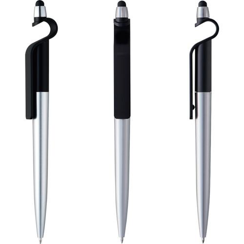 sedia スマホスタンド+タッチペン+ボールペン スマタテペン ブラック ( LA-6688-60 ) セキセイ(株) |  | 02