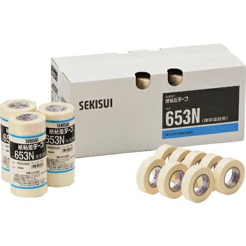 積水 和紙粘着テープ#653N 20X18(1パック=6巻入) ( K653N04 ) | 