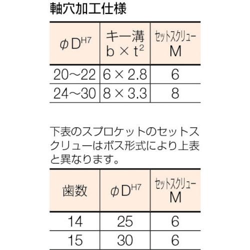 KANA FBスプロケット40 歯数26 外径112 軸穴径24 ( FBN40B26D24 ) |  | 01