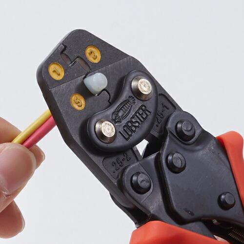 エビ 絶縁被覆付閉端接続子用ミニ圧着工具 使用範囲CE1・2・5 ( AK25MA ) (株)ロブテックス |  | 06