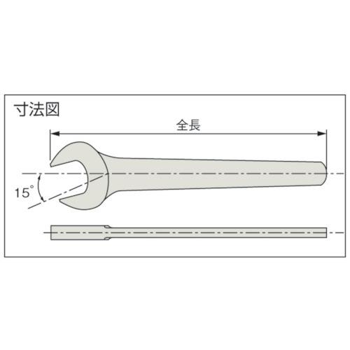 Ampco ( スナップオン・ツールズ )　防爆片口スパナ　二面幅寸法２７ｍｍ ( AMC0140 )