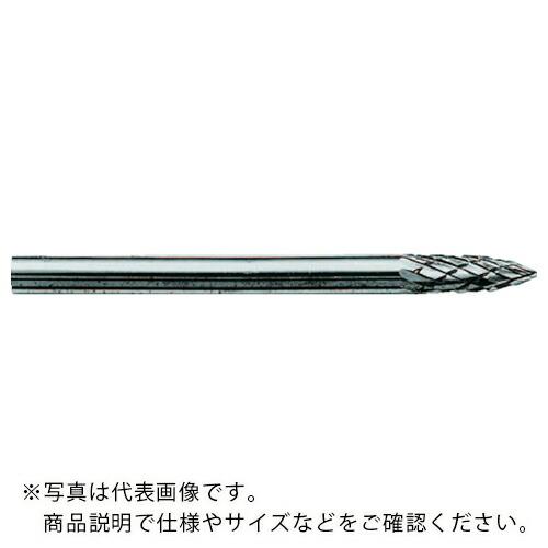 スーパー スーパー超硬バー オール超硬タイプ ポイント型(シングルカット)刃径:3.0mm 刃長:12.7mm 軸径:3.0mm ( SB4A03S ) (株)スーパーツール | 