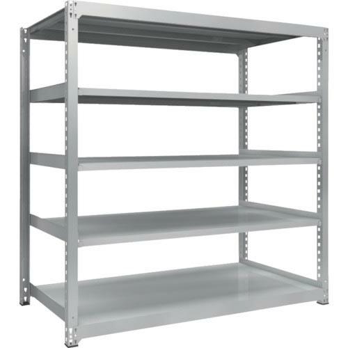 【SALE価格】TRUSCO 耐食性スチール棚 TZM3型中量棚 1800X921XH1800 5段 単体 ( TZM3-6695 ) | 
