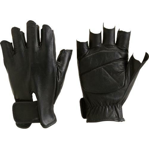 TRUSCO 防振防滑手袋 ハーフフィンガー Mサイズ ( TPG855-M (M) ) トラスコ中山(株) | 