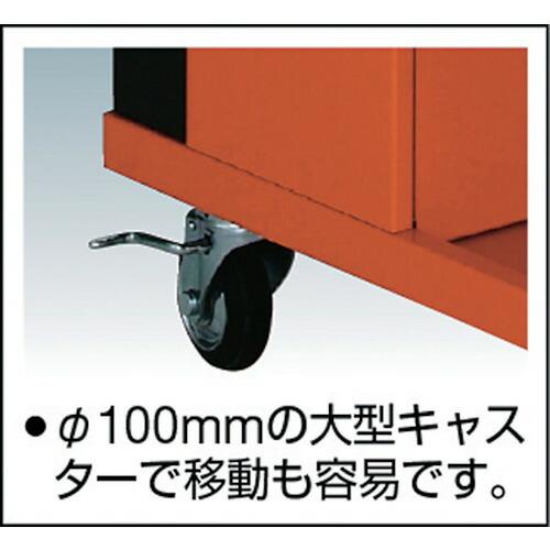 TRUSCO ( トラスコ中山 )　パンチングパネル付ツールワゴン　５０７Ｘ８３０ＸＨ１０５０ ( TVD-303R )_2