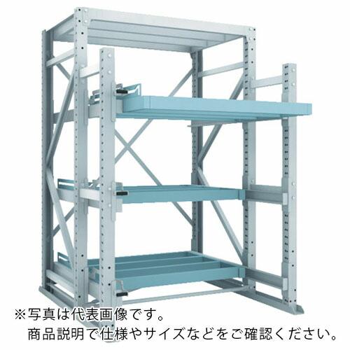 【SALE価格】TRUSCO フルスライダーラック スライド4段 スチール板無し 単体 ( NSFS-24-4K (ストローク800MM) ) トラスコ中山(株) | 