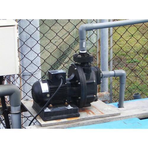 ツルミ ( 鶴見製作所 )　海水用自吸式うず巻ポンプ　６０ＨＺ　口径４０×４０ｍｍ　三相２００Ｖ ( 40TPSPZ-7533B-P ) (メーカー取寄)_1