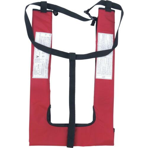 グリーンクロス 小型船舶用膨脹式救命胴衣(手動膨脹式)レッド NS-3000 ( 6300005502 ) (株)グリーンクロス (メーカー取寄) |  | 01