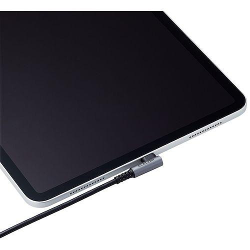 ELECOM USB(C-C)ケーブル スマホ用 PD対応 L字コネクタ 抗菌・抗ウイルス 0.3m ブラック ( MPA-CCL03NBK ) |  | 03