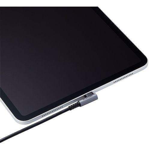 ELECOM USB(A-C)ケーブル スマホ用 認証品 L字コネクタ 抗菌・抗ウイルス 2.0m ブラック ( MPA-ACL20NBK2 ) |  | 03