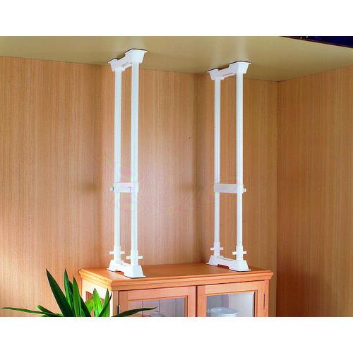 IRIS 248150 家具転倒防止伸縮棒 M (高さ45~70cm・H型) 2本セット ( SP45W (1コ=2ホンセット) (248150) ) |  | 04