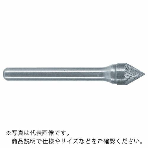 スーパー スーパー超硬バー シャンク径6mm(円錐型60度)シングルカット(刃径16.0) ( SB50C04S ) (株)スーパーツール | 