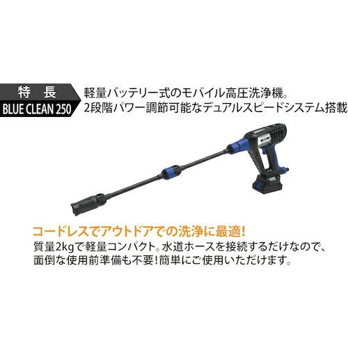 AR モバイル高圧洗浄機 コードレスタイプ BLUE CLEAN 250 ( BC250 ) アノービリバベリー社｜orangetool｜03