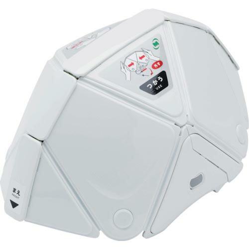 ミドリ安全 防災用折りたたみヘルメット フラットメット2 TSC-10N ホワイト ( TSC-10N-W ) ミドリ安全(株) | 