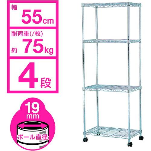 IRIS 100371 スチールラック メタルミニ(キャスター付)550×350×1490 ( MTO-5515C (546623) ) アイリスオーヤマ(株) | IRIS OHYAMA | 01