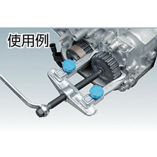【SALE価格】スーパー スライド式ギヤプーラ(爪の届く長さ:103) 適合プーリ:外掛20~120×内掛70~180mm ( GS120 ) |  | 01