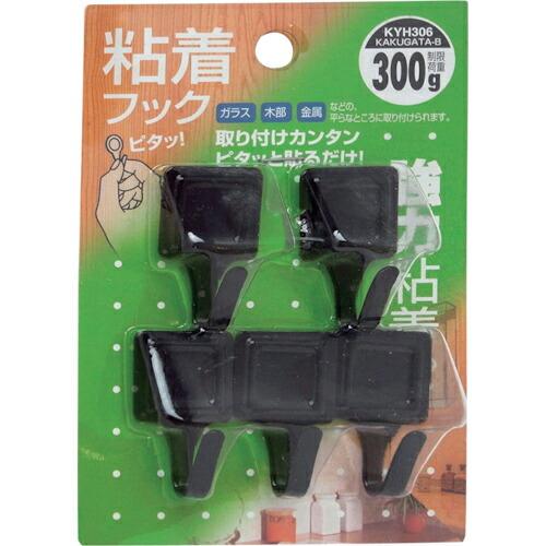 WAKI 粘着フック カクガタ B 5個入り  ( KYH306 ) | 