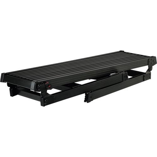 【SALE価格】ハセガワ 脚部伸縮式足場台(ブラックレーベル) (10060) ( DRSB-1000 ) 長谷川工業(株) |  | 01