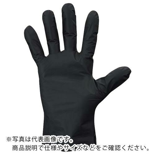 SHOWA きれいな手 つかいきりグローブ 100枚入 Mサイズ ブラック ( NO847-M ) | 