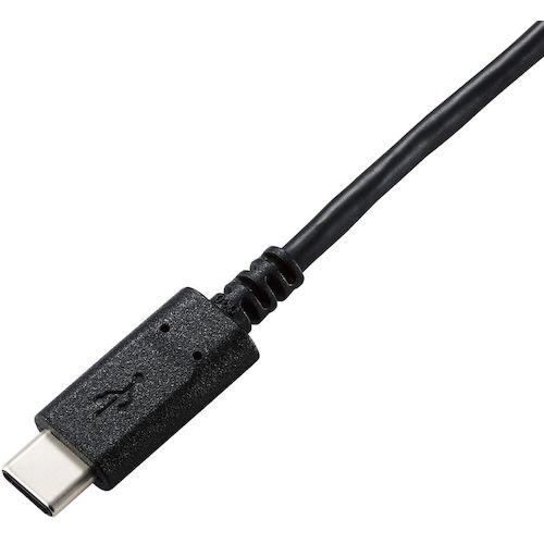 ELECOM USB2.0ケーブル C-Cタイプ 認証品 PD対応 3A出力 1.5m ブラック ( U2C-CC15NBK2 ) |  | 03