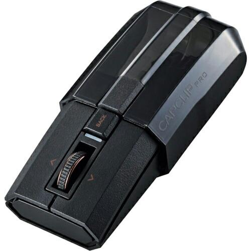 ELECOM CAPCLIP PRO Ultimate Blueマウス Bluetooth5.0対応 4ボタン ブラック ( M-CCP1BBBK ) | 