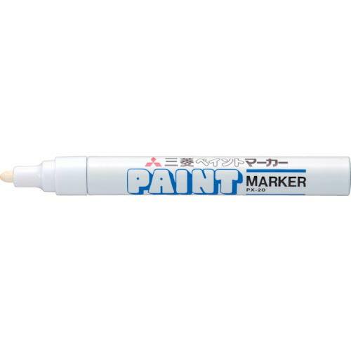 【SALE価格】uni ペイントマーカー油性中字 白 ( PX20.1 ) 三菱鉛筆(株) | 