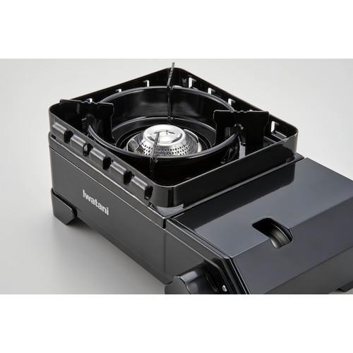 【SALE価格】Iwatani カセットフー タフまるJr.黒 ( CB-ODX-JR-BK ) 岩谷産業(株) |  | 01