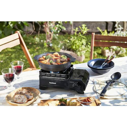 【SALE価格】Iwatani カセットフー タフまるJr.黒 ( CB-ODX-JR-BK ) 岩谷産業(株) |  | 06
