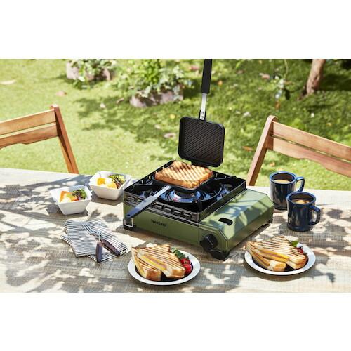 【SALE価格】Iwatani カセットフー タフまる オリーブ色 ( CB-ODX-1-OL ) 岩谷産業(株) |  | 04